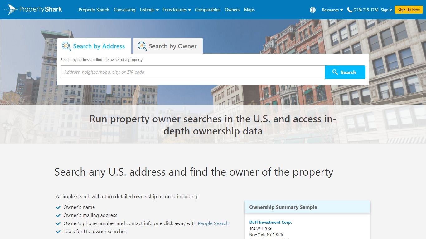 Property Owner Search, Property Ownership Search | PropertyShark