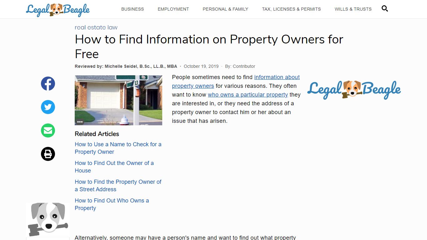 How to Find Information on Property Owners for Free